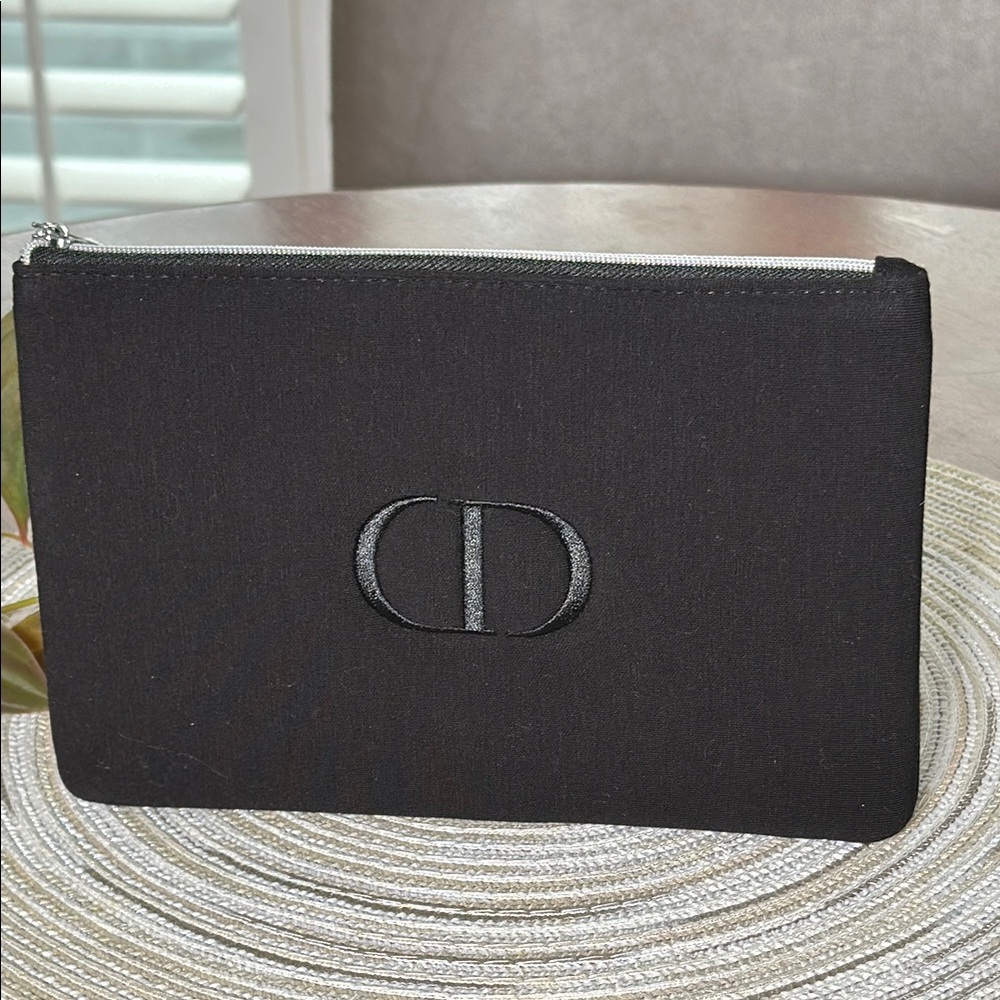 New Christian Dior Black Beauty Pouch